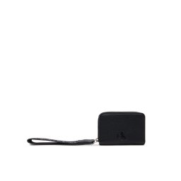 Calvin Klein Jeans Портфейл Ultralight Md Zip W/ Wristlet LV04K1024G Черен