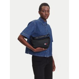 Tommy Jeans Дамска чанта Tjw Ess Daily Shoulder Bag AW0AW17287 Черен