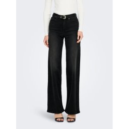 ONLY Дънки 15299796 Черен Wide Leg