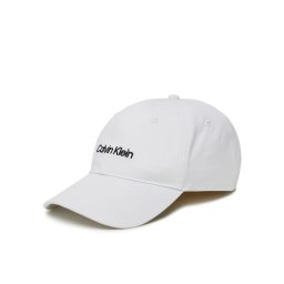 Calvin Klein Шапка с козирка Logo Embroidery LV04D5003G Бял
