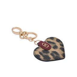 Liu Jo Ключодържател Heart Key Ring AF5207 E0419 09155 Кафяв
