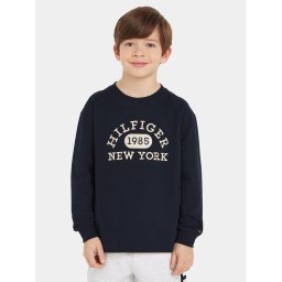 Tommy Hilfiger Блуза KB0KB08549 S Тъмносин Regular Fit