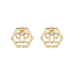 PHILIPP PLEIN Обици Hexagon PJ2AA06EU Златист