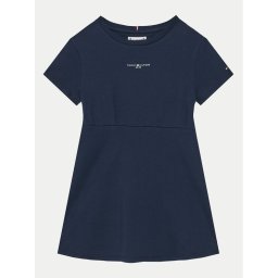 Tommy Hilfiger Ежедневна рокля KG0KG08350 S Тъмносин Regular Fit