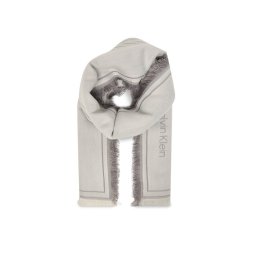 Calvin Klein Бандана Emblem Graphic Lw Square Scarf LV04F8073G Сив