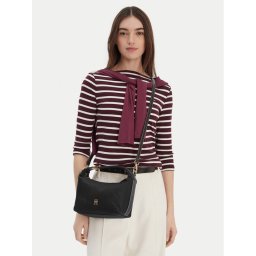 Tommy Hilfiger Дамска чанта Th Go Crossover Nylon AW0AW18164 Черен