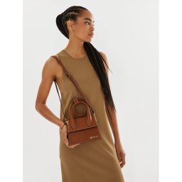 JACQUEMUS Дамска чанта Le Chiquito Noeud 213BA005-3072 Кафяв
