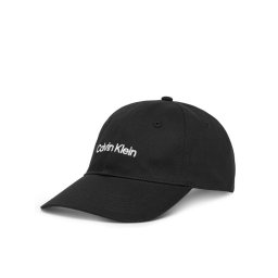 Calvin Klein Шапка с козирка Logo Embroidery Baseball Cap LV04F5003G Черен