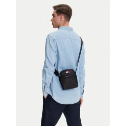 Tommy Jeans Мъжка чантичка Tjm Archive Reporter AM0AM13397 Черен
