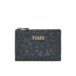 TOUS Калъф за кредитни карти Kaos Mini Lines 2002184248 Сив