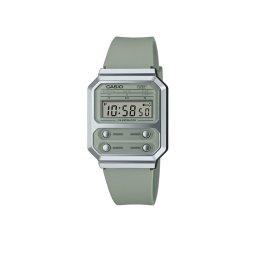 Casio Часовник A100WEF-3AEF Зелен