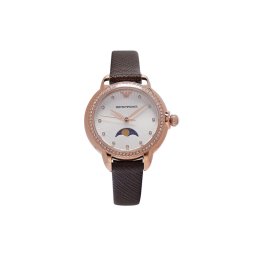 Emporio Armani Часовник Mia AR11568 Кафяв