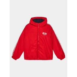 Tommy Hilfiger Преходно яке Heritage Logo Windbreaker KB0KB08880 Червен Regular Fit