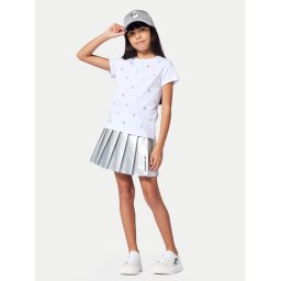 Karl Lagerfeld Kids Тишърт Z30571 D Бял Regular Fit