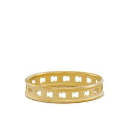 TOUS Пръстен Bear Row 1003734312 Златист