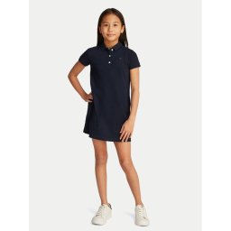 Tommy Hilfiger Ежедневна рокля Essential KG0KG08564 D Тъмносин Regular Fit
