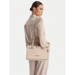 LOVE MOSCHINO Дамска чанта JC4126PP1OLM0110 Кремав