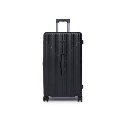 Guess Среден куфар TMOLPC P5303 Черен