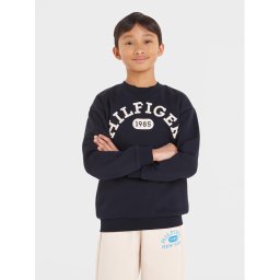 Tommy Hilfiger Суитшърт KB0KB08497 S Тъмносин Regular Fit