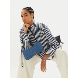 JACQUEMUS Дамска чанта Le Bisou Perle Син