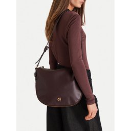 PINKO Дамска чанта Hobo Zip Around Classic Ai 25-26 PLTT 105113 A0QO Бордо