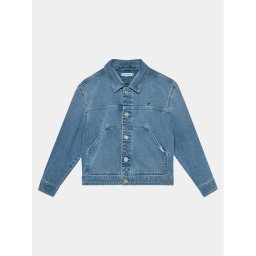 Tommy Hilfiger Дънково яке Denim Trucker Jacket KG0KG07798 Син Slim Fit