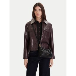 Tommy Hilfiger Дамска чанта Soft Leather Mini Crossover AW0AW18306 Черен