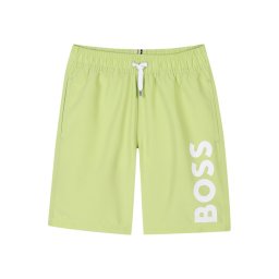 BOSS Плувни шорти J51973 S Зелен Regular Fit