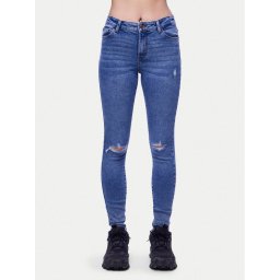 Pieces Дънки Dana 17148021 Син Skinny Fit