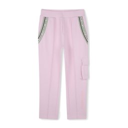 Karl Lagerfeld Kids Долнище анцуг Z30451 D Розов Regular Fit