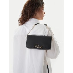 KARL LAGERFELD Дамска чанта B1W32037 Черен