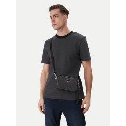 Guess Мъжка чантичка Vezzola Smart Accessories PMEVZL P3145 Черен