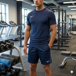 NIKE ACADEMY 2 MEN SET - HV8160-410 / HM7146-410 - Спортен екип