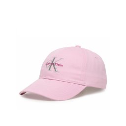 Calvin Klein Шапка с козирка Monologo Embroidery Baseball Hat LV04K5026G Розов