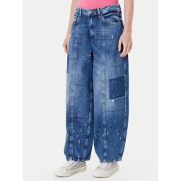 Guess Дънки W5YG69 D5R01 Син Tapered Fit