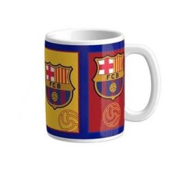 Barcelona FC Порцеланова чаша цветни емблеми