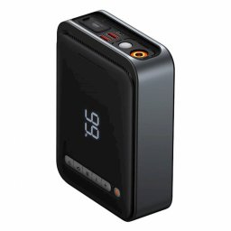 Външна батерия/power bank/ Baseus CGCN000001, 8000mAh, черна, 2x USB-A, 1x USB-C, JumpStarter за автомобил