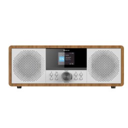 Радио Denver MIR-270DW, Bluetooth, USB, 3.5mm жак, Wi-Fi, дърво