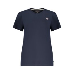 Дамска тениска с къс ръкав Guess Jeans, синя