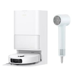 Пакет: Прахосмукачка робот Dreame L40 Ultra AE + Сешоар Dreame Mini Blue