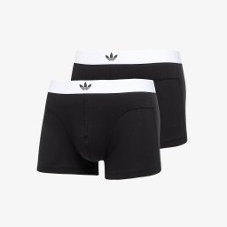 Боксерки adidas Comfort Flex Cotton - Body Lines Trunk 2-Pack Black XXL