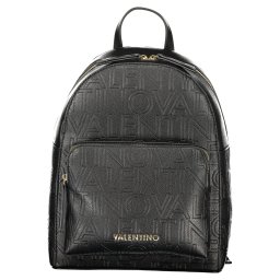 Черна модна раница Valentino