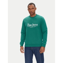 Pepe Jeans Суитшърт Dumas PM582832 Зелен Regular Fit
