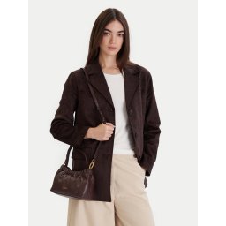 Дамска чанта Tommy Hilfiger Soft Leather Mini Crossover AW0AW18306 Кафяв