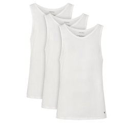 Calvin Klein Underwear Комплект потници без ръкави Tank 3Pk LV00NB4184 Бял Slim Fit