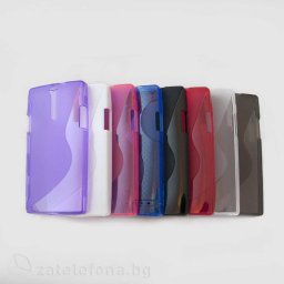 Силиконов калъф за Sony Xperia S със S-образен дизайн