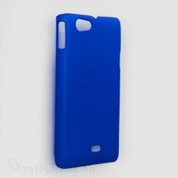 Пластмасов калъф за Sony Xperia Miro - тъмно син