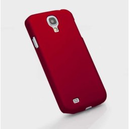 Пластмасов калъф за Samsung Galaxy S4/S4 VE - червен