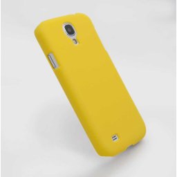 Пластмасов калъф за Samsung Galaxy S4/S4 VE - жълт