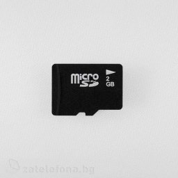 2 GB microSD карта със скорост 4 MB/s ( Class 4 )